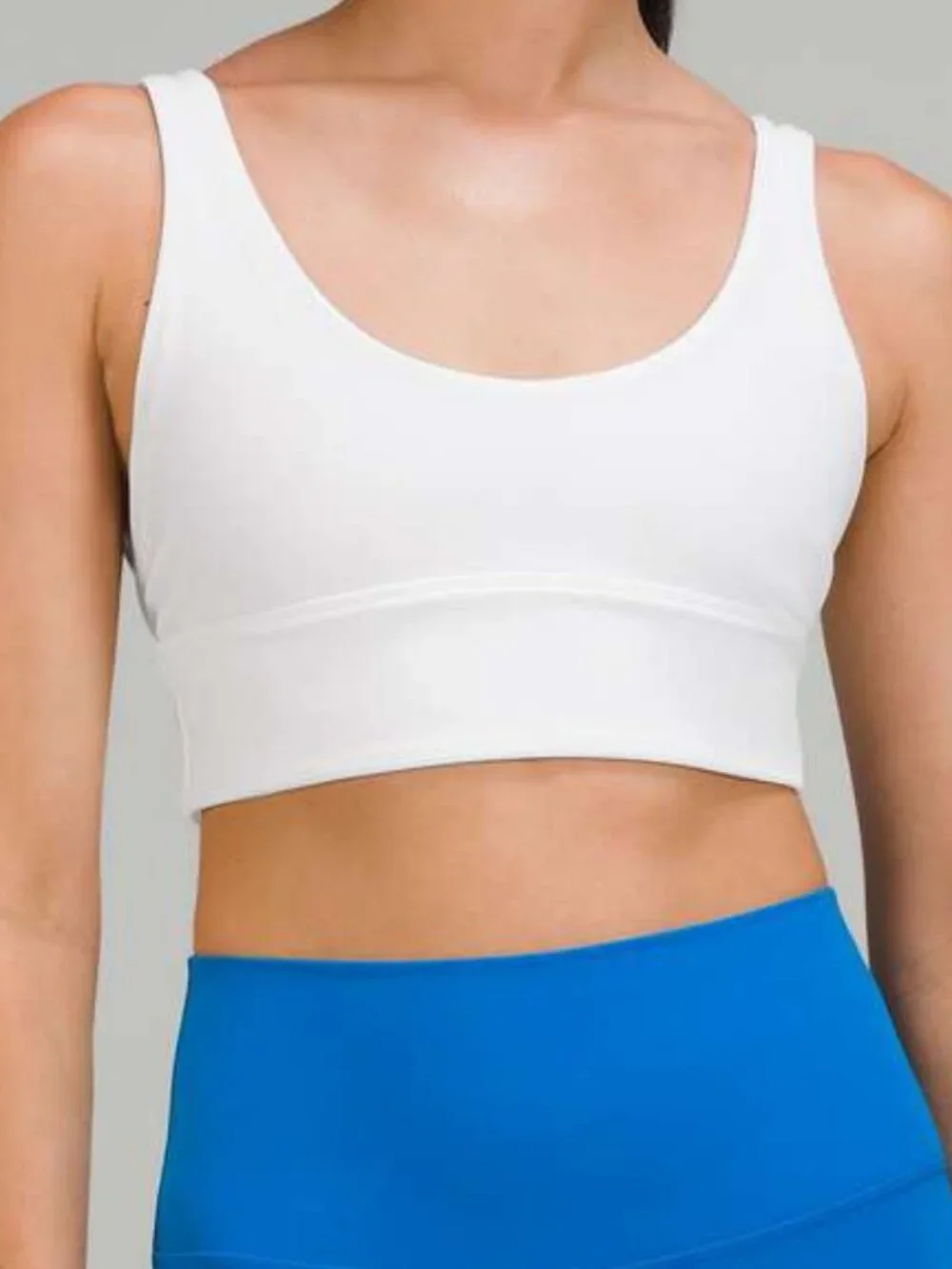 Lululemon Align Reversible Bra *Light Support, A/B Cup White / Wee Are Space 6